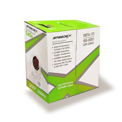 SPEEDEX Cat5E Cmr/ft4(350 Mhz) 1000Ft Network Cable In Blue