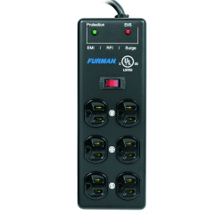 FURMAN SOUND Furman Ss-6B-Pro Surge Protector Power Bar W/ Evs