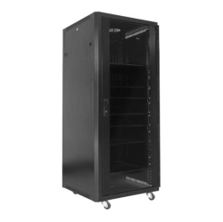 SYNCSYSTEM Ssys-Rack-36 Server Cabinet/ Rack Av 36U With Glass Door In Black
