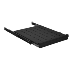 SYNCSYSTEM Ssys-Ss1U Universal 1U Sliding Shelf 14" Deep for Server Cabinet In Black