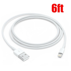 CSMART (6.6Ft / 2M) Iphone Ipad Charging Cable Charger Cord Lightning to USB Cable Compatible for Ipod Ipad Iphone
