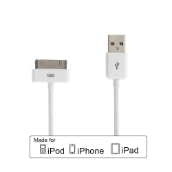 CSMART [] Certified 30 Pin USB Sync And Charge Data Cable for Iphone 3G 3Gs 4 4S