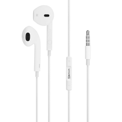 SAMA Sa-312 Earphone With Mic 3.5MM Plug Compatible With Apple Iphone 6S 6 5S 5 4S 4, And All Other Android Devices