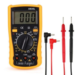 AXGEAR Digital Multimeter Lcd Ac/dc Ammeter Resistance Capacitance Tester