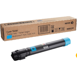 XEROX 006R01398 Original (006R01398) Toner Cartridge, for Workcentre 7425, 7428, 7435. In Cyan