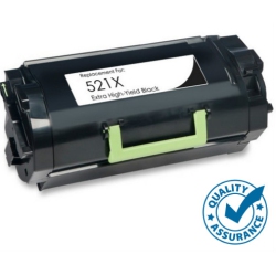 PRINTER PRO Compatible 521X (52D1X00) Lexmark Toner Cartridge - Lexmark Printer Ms811/ms812 In Black