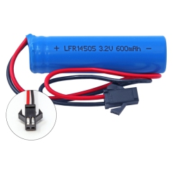 POWER PORTABLE 3.2V 600 Mah (14500) Lifep04 Battery Pack for Gama Sonic Solar Lights