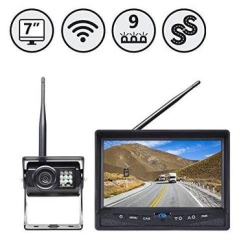 REAR VIEW SAFETY 7" Wireless Display 1 X Wireless Backup Camera Right Side Camera Adhesive Mount