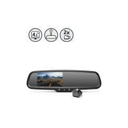 REAR VIEW SAFETY Silverado 1500 Mirror Monitor With Dash Camera Tailgate Camera 33Ft Cable