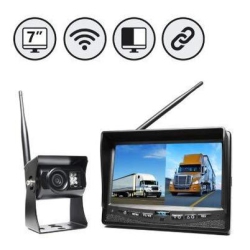 REAR VIEW SAFETY 7" Lw Monitor Backup Camera Rvs-Mount Right Side Camera