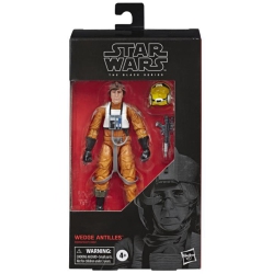 STAR WARS The Series 6 Inch Action Figure Wave 34 - Wedge Antilles #102 In Black