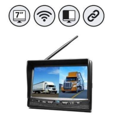 REAR VIEW SAFETY 7" Lw Monitor Rvs-Mount Both Side Cameras