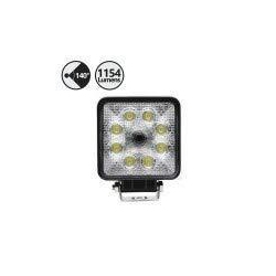REAR VIEW SAFETY Vehicle Flood Light With Backup Camera Square 33' Cable