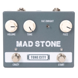 TONE CITY Mad Stone Distortion Effect Pedal