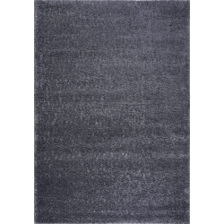 LA DOLE RUGS Ladole Rugs Solid Color Shaggy Meknes Durable Turkish Indoor Area Rug Carpet In Gray, 8X11 (7'10" X 10'5", 240Cm X 320Cm)