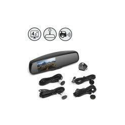 REAR VIEW SAFETY Honda Ridgeline Mirror Monitor With Sensors Tailgate Camera 33Ft Cable