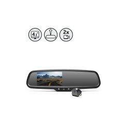 REAR VIEW SAFETY Nissan Titan Mirror Monitor With Dash Camera Tailgate Camera 33Ft Cable