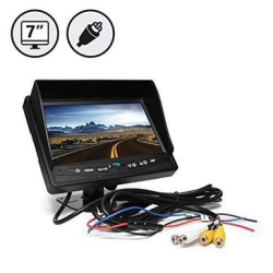 REAR VIEW SAFETY 7" Led Digital Color Rear View Monitor With Rca Connections