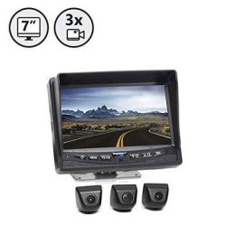 REAR VIEW SAFETY 7" Display Mv1 Backup Camera 2 X Mv1 Side Cameras 66' Cable