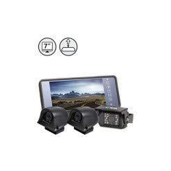 REAR VIEW SAFETY Backup Camera System With 7" Mirror Monitor Rvs-770619-Nm