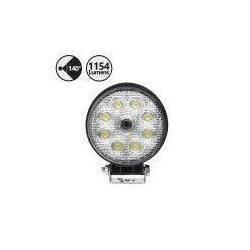 REAR VIEW SAFETY Vehicle Flood Light With Backup Camera Circle 16' Cable Rca Adapter