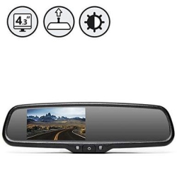REAR VIEW SAFETY G-Series Rear View Replacement Mirror Monitor With Auto-Dimming