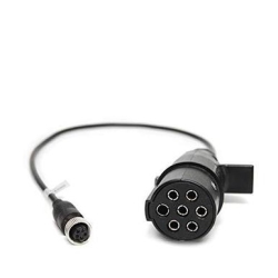 REAR VIEW SAFETY Trailer Tow Quick Connect/disconnect Kit 7 Pin Female to 5 Pin Female No Pigtale