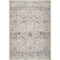 LA DOLE RUGS Ladole Rugs Vintage Santori Cream Dark Traditional Durable Indoor Runner Rug Carpet, 3X10 (2'7" X 9'10", 80Cm X 300Cm) In Beige