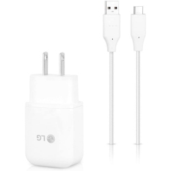 CSMART Lg Fast Adaptive USB Wall Charger + 3.3Ft Type USB C Cable for Lg V20 G4 G5 G6 G7, Google Nexus 6P, Oneplus 2 3 4 5