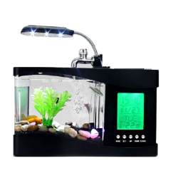 WIBE Aqua01Pk USB Fish Tank In Blue