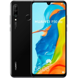 HUAWEI P30 Lite - Unlocked Phone - Midnight - Canadian Version In Black