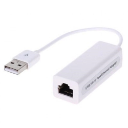 GENERIC USB 2.0 À Cate5 Ethernet Adapter In White