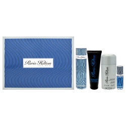 PARIS HILTON Gift Set - 3.4 OZ Edt Spray + 3 OZ Hair & Body Wash + 2.75 OZ Deodorant Stick + 0.25 Mini Edt Spray (Men)