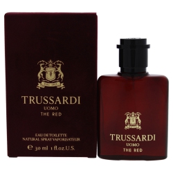 TRUSSARDI Uomo The By Eau De Toilette Spray (Men) 1 OZ In Red