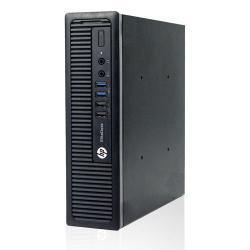 HP Refurbished (Good) - Elitedesk 800 G1 Usff Mini Desktop PC - Intel Core I5-4570S, 8GB Ram, 500GB HDD, Windows 10 Pro, Wifi + Bluetooth4.0 Adapter