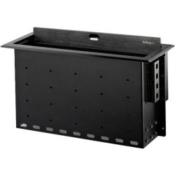 STARTECH Dual-Module Conference Table Connectivity Box - Customizable - Add Two Connectivity Modules Of Your Choice (Sold