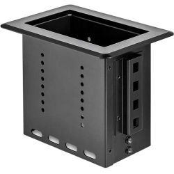 STARTECH Single-Module Conference Table Connectivity Box - for Adding Power / Charging / Av / Laptop Docking Module