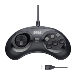 RETRO-BIT Sega Genesis® 6-Button Arcade Pad In Black