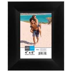 HAUZ Frm221 Picture Frame 4X6" In Black