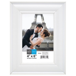 HAUZ Frm450 Picture Frame 4X6" In White