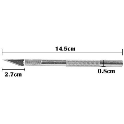 LAPTOPKING 7PCs/set Hobby Knife Set Craft Razor Blade Kits Precision Multi-Function Cutters - 1 Year Warranty