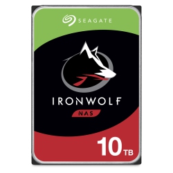 SEAGATE Ironwolf 10Tb Hard Drive - SATA 600-3.5" Drive - Internal - 7200Rpm - 256 Mb Buffer (St10000Vn0008)