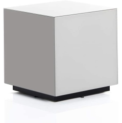 SONOROUS Stb-45 All Glass Cube Side Table / Night Stand