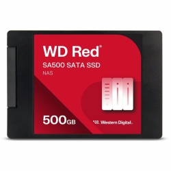 WESTERN DIGITAL Wds500G1R0A Sa500 Nas SATA SSD, 500GB (Wds500G1R0A) In Red