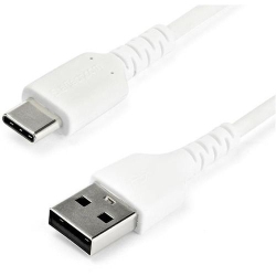 STARTECH 1 M / 3.3 Ft USB 2.0 to USB C Cable - High Quality USB 2.0 Cable - USB Cable - - USB Data Transfer Cable In White