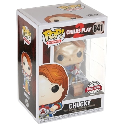 CHILDS PLAY Pop Movies 3.75 Inch Action Figure Child's Play 2 - Chucky With Buddy & Scissors #841