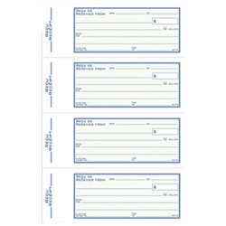 Adams Receipt Book - 200 Sheets - Green Cover