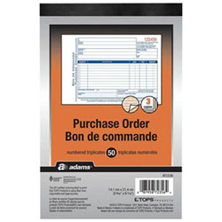 Adams Purchase Order Form - 50 Sheets