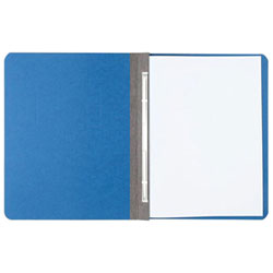 ACCO Presstex 8-1/2" x 11" Recycled Report Cover - Dark Blue