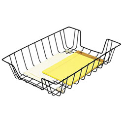 Acme United 11-1/2"x16" Wire Desk Tray (42015) - Black